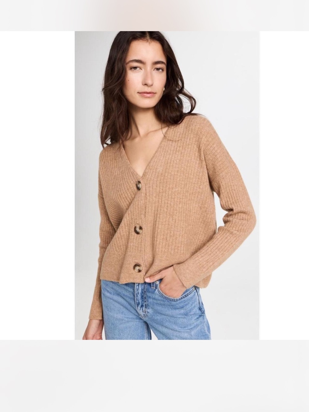 Madewell ribbed cardigan sweater size XS
